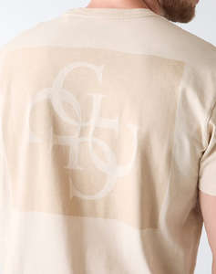 GUESS SS BSC QUATTRO G MIST TEE МЪЖКА БЛУЗА