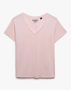 SUPERDRY D1 STUDIOS SLUB EMB VEE TEE ДАМСКА БЛУЗА