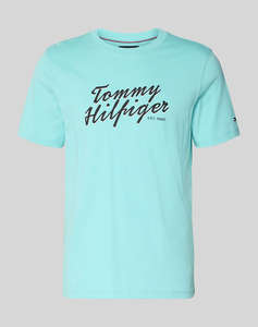 TOMMY HILFIGER SUMMER TEXT GRAPHIC TEE