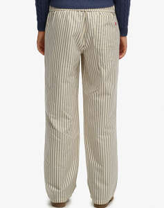 SUPERDRY D2 OVIN COTTON STRIPE ELASTIC TROUSER WOMENS TROUSERS