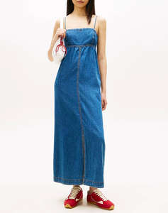 TOMMY JEANS TJW CHAMBRAY MAXI DRESS EXT