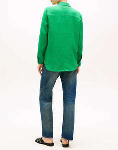 TOMMY HILFIGER ESS LINEN RELAXED SHIRT