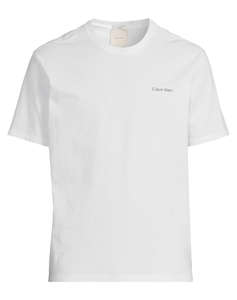 CALVIN KLEIN SS MICRO LOGO CREWNECK TEE