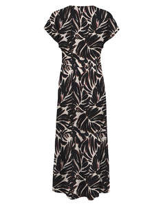 ONLY ONLNOVA LIFE VIS MOLLIE LONG DRESS WVN