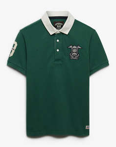 SUPERDRY D1 OVIN VINTAGE PIQUE RUGBY POLO МЪЖКА БЛУЗА