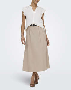 ONLY ONLZORA HW LONG BELT SKIRT PNT