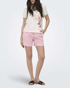 ONLY ONLITA HW LINEN LOOK SHORTS TLR