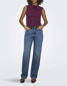 ONLY ONLHANNAH S/L WATERFALL TOP JRS
