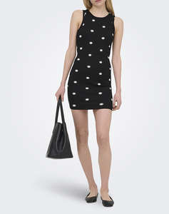 ONLY ONLFENJA S/L O-NECK DRESS JRS