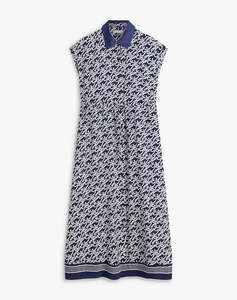 TOMMY HILFIGER SWIMSHOP SILK VOILE AOP MIDI DRS
