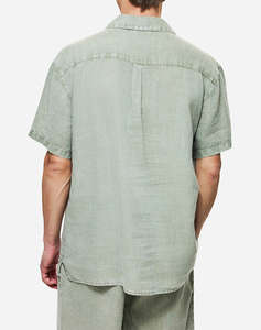 DIRTY LAUNDRY SHORTSLEEVE LINEN SHIRT