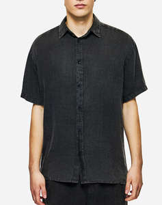 DIRTY LAUNDRY SHORTSLEEVE LINEN SHIRT