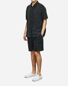DIRTY LAUNDRY SHORTSLEEVE LINEN SHIRT