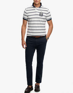 SUPERDRY D2 CREST STRIPE POLO МЪЖКА БЛУЗА
