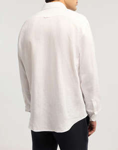 TRUSSARDI REGULAR FIT SHIRT - LINEN