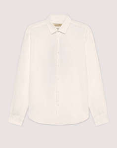 TRUSSARDI REGULAR FIT SHIRT - LINEN