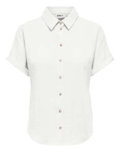 ONLY ONLITA S/S LINEN LOOK SHIRT TLR