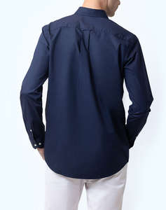 THE BOSTONIANS РИЗА POPLIN REGULAR FIT Plain POPLIN Button-down Regular Fit