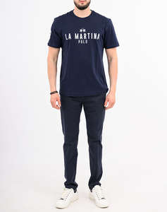 LA MARTINA BLOUSE T-SHIRT ΚΜ MAN S/S TSHIRT JERSEY