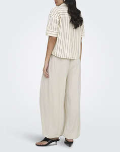 ONLY ONLTIZANA STRIPE S/S SHIRT WVN NOOS