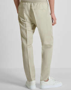 ANTONY MORATO MMTR00790FA900135 MIN OF 6 TROUSERS NEIL REGULAR FIT IN SLUB LINEN VISCOSE BLEND FABRIC MENS PANTS