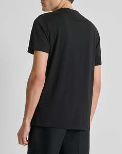ANTONY MORATO MMKS02662FA100231 MIN OF 6 T-SHIRT REGULAR FIT IN COTTON VISCOSE BLEND FABRIC WITH RUBBER INJECTION LOGO PRINT МЪЖКА БЛУЗА