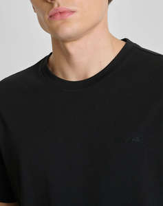 ANTONY MORATO MMKS02662FA100231 MIN OF 6 T-SHIRT REGULAR FIT IN COTTON VISCOSE BLEND FABRIC WITH RUBBER INJECTION LOGO PRINT МЪЖКА БЛУЗА