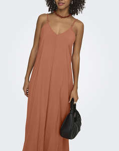 ONLY ONLMADELI OAKLYN STRAP LONG DRESS WVN