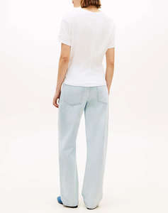 TOMMY HILFIGER CO SLUB KNOT SS TEE