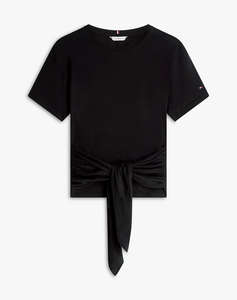 TOMMY HILFIGER CO SLUB KNOT SS TEE