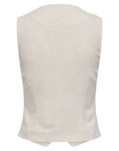 ONLY ONLSIESTA S/L LINEN BL VEST TLR