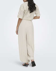 ONLY ONLSIESTA MW LINEN BL BAGGY BARREL PNT