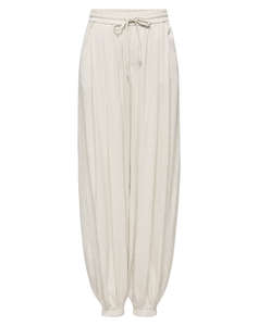 ONLY ONLSIESTA MW LINEN BL BAGGY BARREL PNT