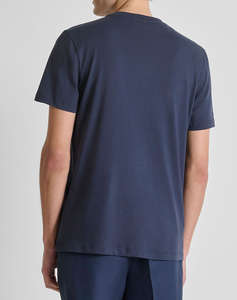 ANTONY MORATO MMKS02662FA100231 MIN OF 6 T-SHIRT REGULAR FIT IN COTTON VISCOSE BLEND FABRIC WITH RUBBER INJECTION LOGO PRINT МЪЖКА БЛУЗА