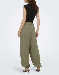 ONLY ONLSIESTA MW LINEN BL BAGGY BARREL PNT