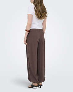 ONLY ONLSIESTA MW LINEN BL BAGGY BARREL PNT