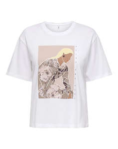 ONLY ONLSUSAN S/S PRINT TOP BOX JRS
