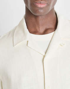 ANTONY MORATO MMSS00206FA400099 MIN OF 6 SHIRT HONOLULU REGULAR STRAIGHT FIT IN SOFT TOUCH VISCOSE LINEN BLEND FABRIC MENS SHIRT