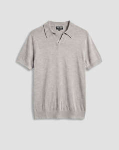 ANTONY MORATO MMSW01603YA500067 MIN OF 6 SWEATER REGULAR FIT IN LINEN BLEND SOFT YARN WITH LOGOED METAL BADGE MENS