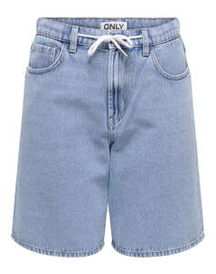 ONLY ONLHOPE HW WIDE STRING SHORTS DNM PIM