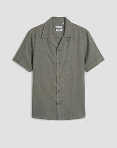 ANTONY MORATO MMSS00206FA400099 MIN OF 6 SHIRT HONOLULU REGULAR STRAIGHT FIT IN SOFT TOUCH VISCOSE LINEN BLEND FABRIC MENS SHIRT