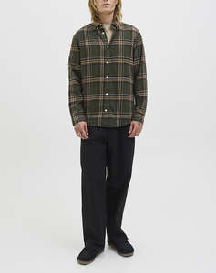 JACK&JONES JJECLASSIC FLANNEL CHECK SHIRT LS SN