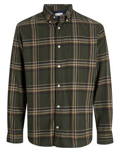 JACK&JONES JJECLASSIC FLANNEL CHECK SHIRT LS SN