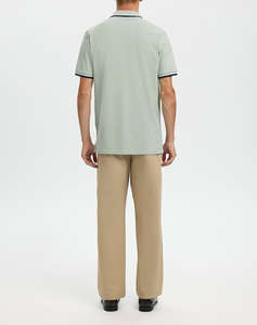 SELECTED SLMSLIM-ATLAS SPORT SS POLO NOOS