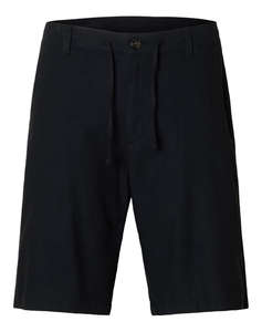 SELECTED SLMREGULAR-BRODY LINEN BLD SHORTS NOOS