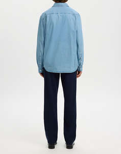 SELECTED SLMREGCLAUS CARLO DENIM LS SHIRT NOOS