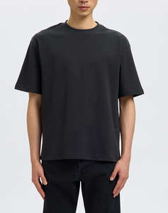 SELECTED SLMLOOSEOSCAR SS O-NECK TEE NOOS