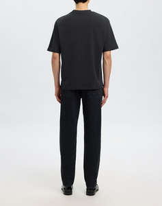 SELECTED SLMLOOSEOSCAR SS O-NECK TEE NOOS