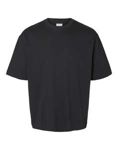 SELECTED SLMLOOSEOSCAR SS O-NECK TEE NOOS