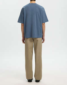 SELECTED SLMLOOSEOSCAR SS O-NECK TEE NOOS